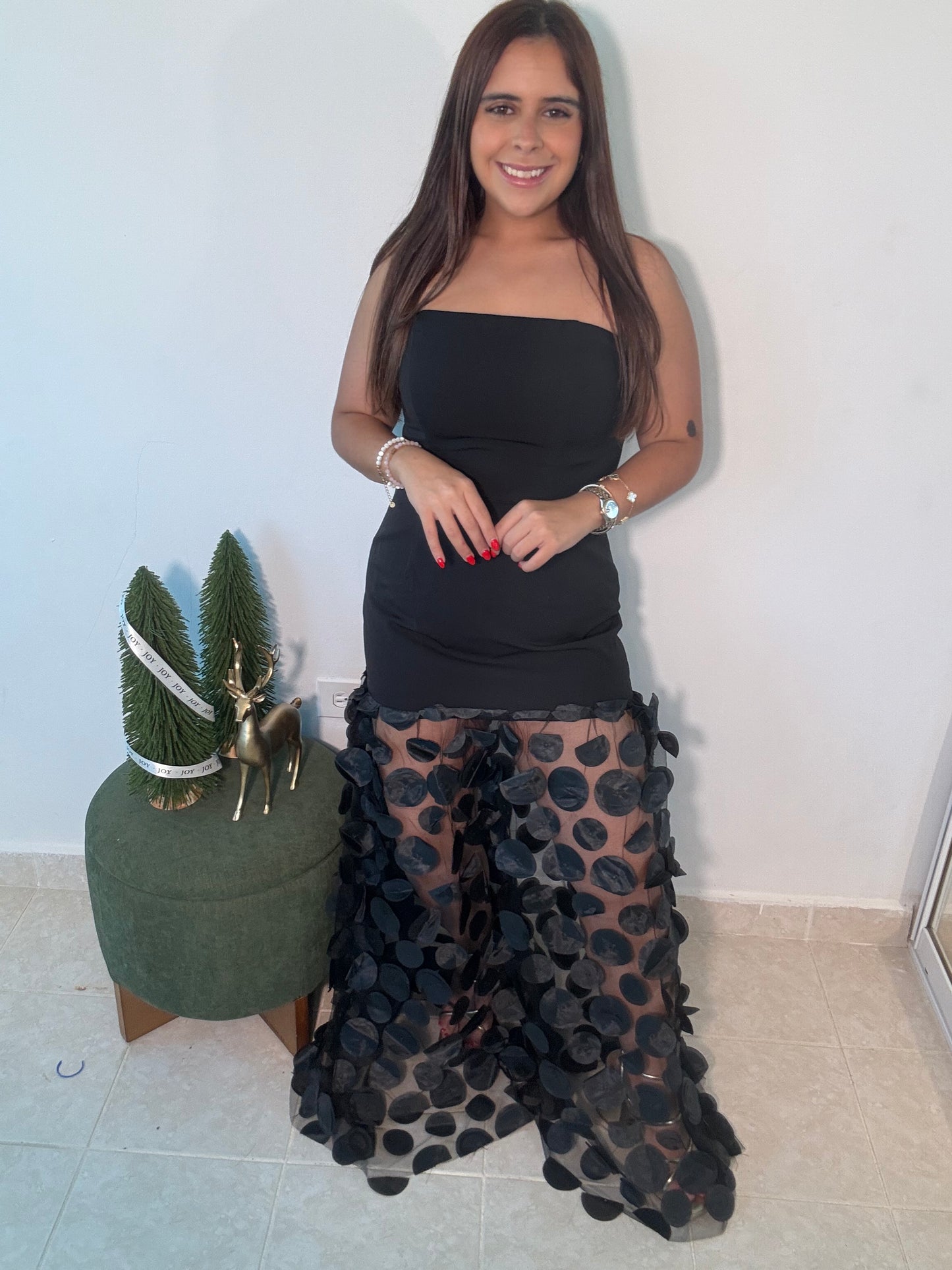 Black nuvé dress