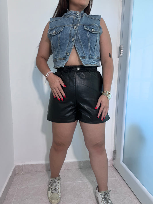 Denim blue TOP