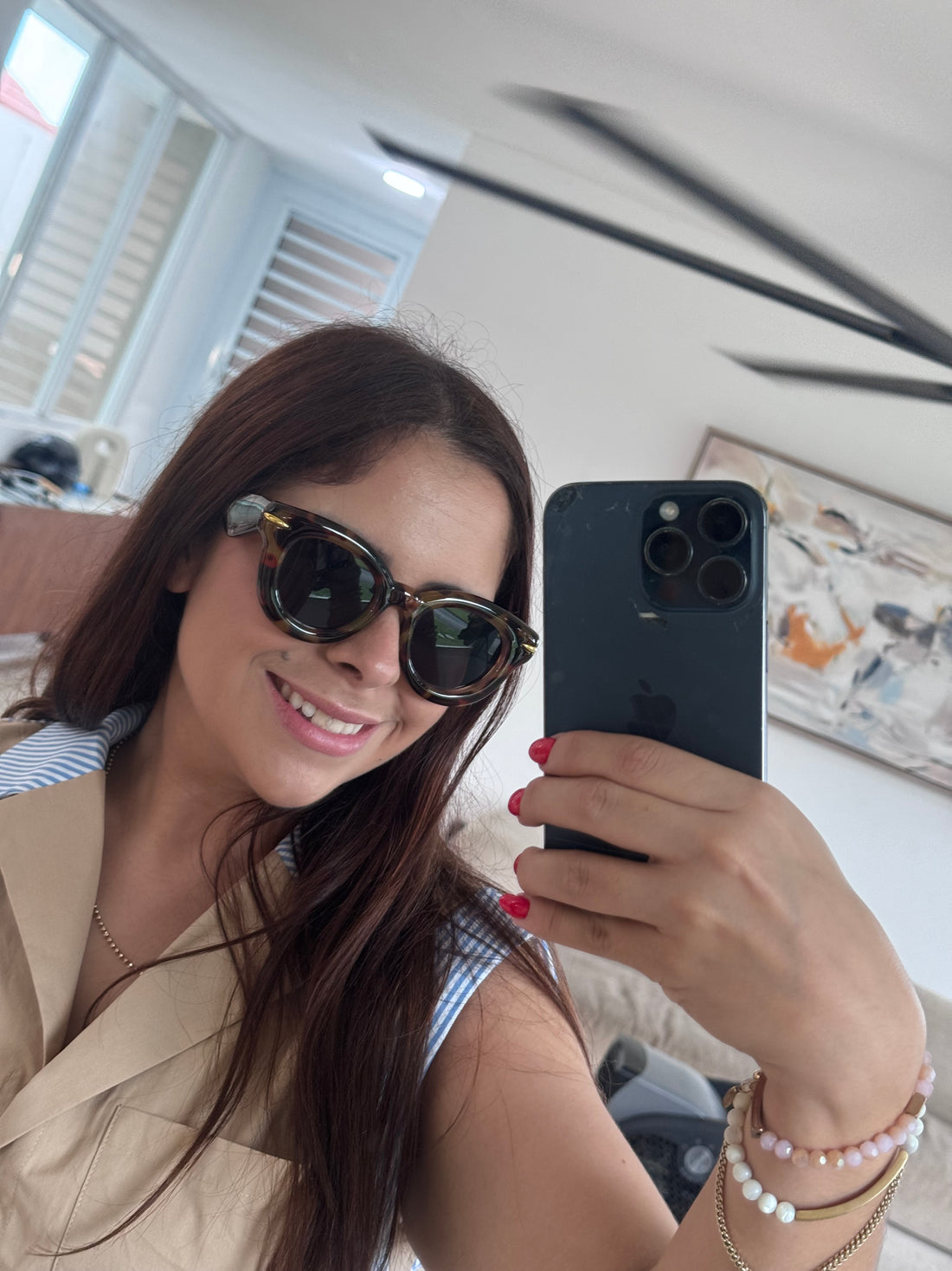 Animal print sunglasses