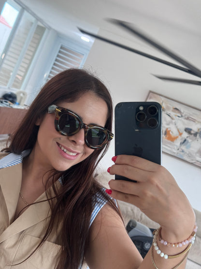 Animal print sunglasses